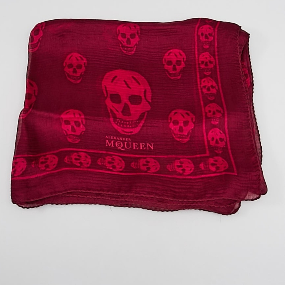 Alexander McQueen silk scarf